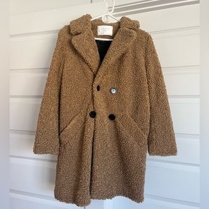 ZARA | TEDDY COAT | Size XS